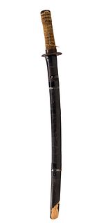 Unknown Smith (Koto, 1400-1600) Japanese Bizen Wakizashi Sword