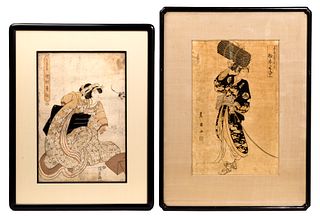 Unknown Artists (Japanese, 18th/19th Century) Woodblock Prints