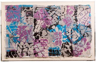 Linda Sorkin Eisenberg (American, 20th Century) Gouache on Handmade Paper