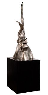 Bill Wilson (American, 20th-21st Century) Steel Sculpture