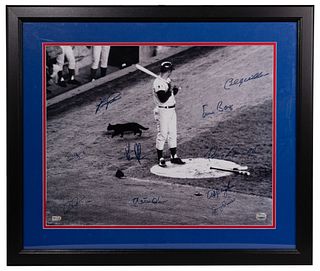 Chicago Cubs 'Black Cat' Autographed Photograph