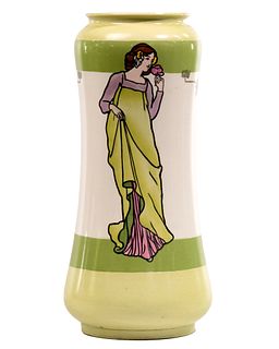 Spencer Edge 'Early Victorian Fashions' Vase