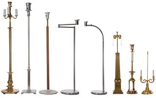 Metal Floor and Table Lamp Assortment