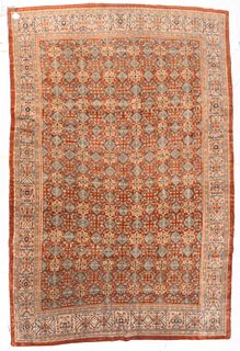 Antique Tabriz Rug, 6'9'' x 10'3'' (2.06 x 3.12 M)