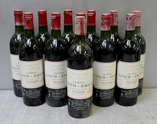 12 Bottles Lynch & Bage Paulliac 1982 Wine.