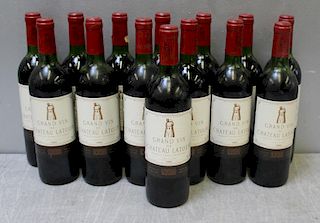 14 Bottle Grand Vin De Chateau LaTour 1982 Wine.