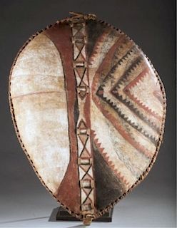 Masai hide shield, 20th c.