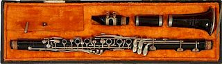 JAPANESE CLARINET IN FITTED CASE