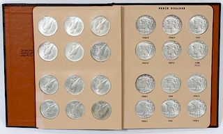LIBERTY HEAD PEACE DOLLAR, STERLING SILVER COINS