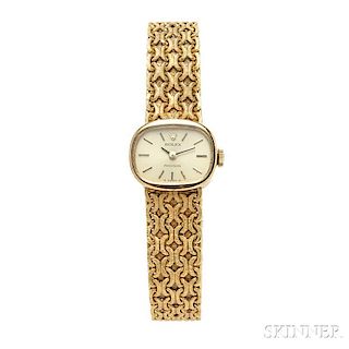 Lady's 18kt Gold Wristwatch, Rolex