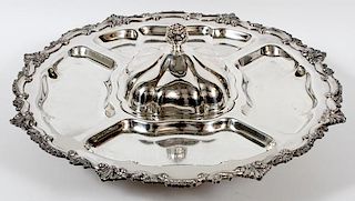 ELECTROPLATE SILVER LAZY SUSAN