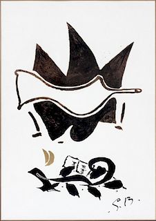 GEORGES BRAQUE LITHOGRAPH