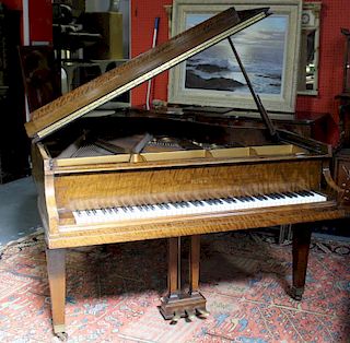 Baldwin Mahogany Baby Grand Piano