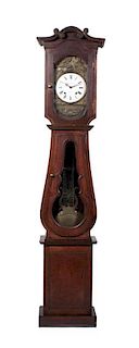 A Louis XV Grandfather Clock Height 96 inches.