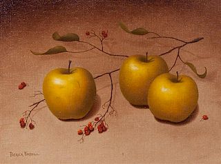 Patrick Farrell, (Wisconsin, 1940-2016), Golden Apples, 1975