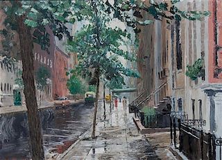 Peter Hayward, (American, 1905-1993), Ninth Street