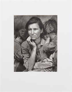 Dorothea Lange, (American, 1895-1965), Migrant Mother, Nipomo, California 1936
