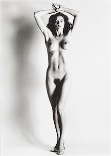 After Helmut Newton, (German, 1920-2004), five works, together with another example by Don Cramer