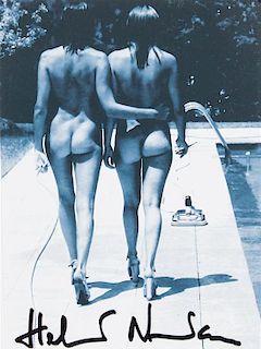 Helmut Newton, (German, 1920-2004), Nudes (three works)