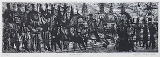 Misch Kohn, (American, 1916-2002), Processional, 1955