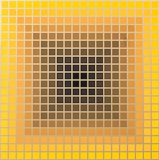 Victor Vasarely, (Hungarian, 1906-1997), Mexico City