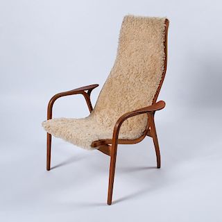 Mid-Century Modern Yngve Ekstrom Lounge Chair for Swedese