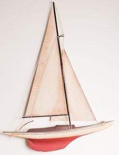 Curtis Jere "Pond Boat" Wall Sculpture