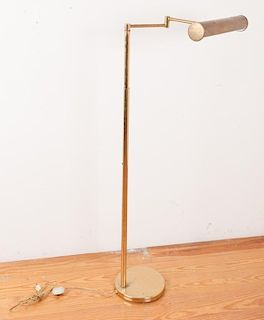Walter Von Nessen Model 953 Brass Floor Lamp