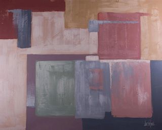 Lee Reynolds Abstract Oil on Canvas