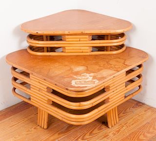 Tropical Sun Co. Paul Frankle Style Corner Table