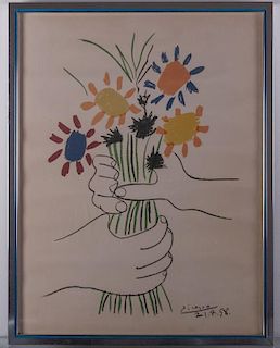 Picasso "Bouquet of Peace" / "Petite Fleurs" Print