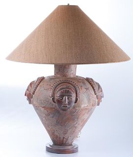 Pottery Table Lamp by Casual Lamps