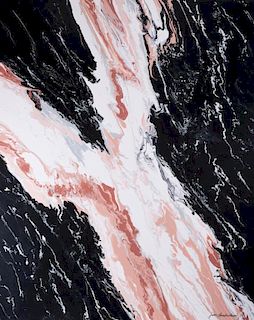 June Hendrickson Abstract Acrylic on Canvas