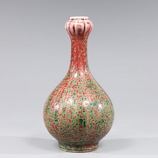 Chinese Porcelain Peach Bloom Vase