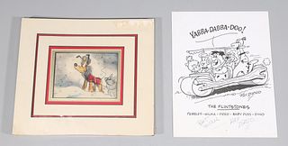 Group of Two Vintage Animation Memorabilia