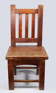 California Mission Oak Chair
