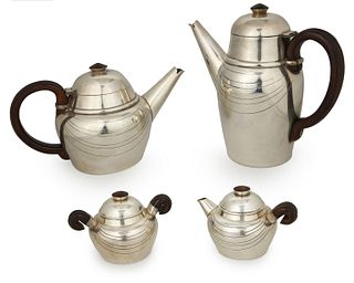 A William Spratling "Provincial " sterling silver tea service