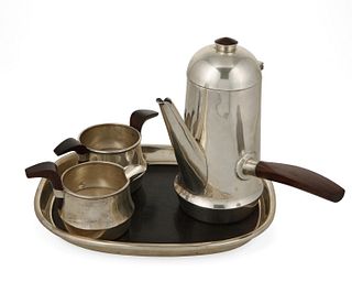 A William Spratling "Voltero" sterling silver tea service