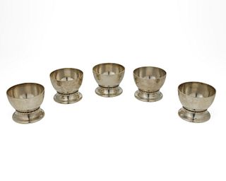 A set of William Spratling sterling silver raised bowls