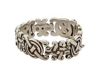 A William Spratling sterling silver link bracelet