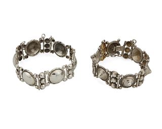 Two William Spratling silver bracelets