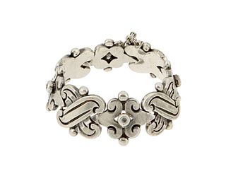 A Hector Aguilar sterling silver bracelet