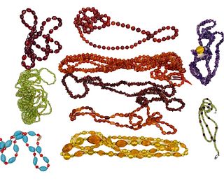 Assorted Gem Necklaces