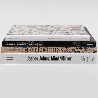Group of Four Books on Jasper Johns
