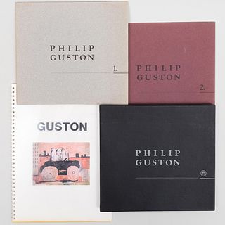 Group of Four Philip Guston Catalogues