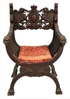 Carved Armchair