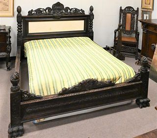 Walnut Queen Sized Bed