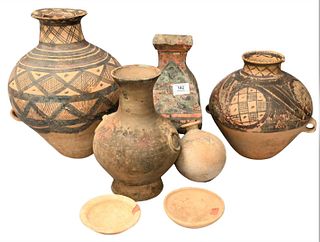 Seven Piece Group of South American Pottery