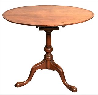 Potthast Brothers Mahogany Tip and Turn Table