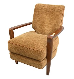 Custom Upholstered Swaim Open Arm Chair